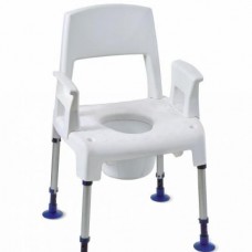 Cadeira banho sanitária 3 em 1 Pico